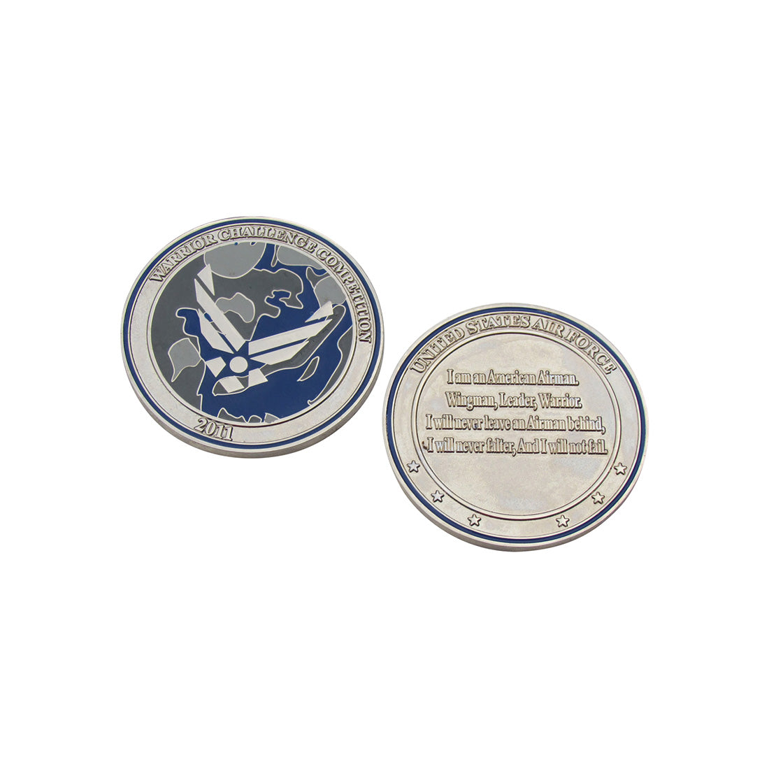USAF Warriors Challenge Competition 2011 Challenge Coin