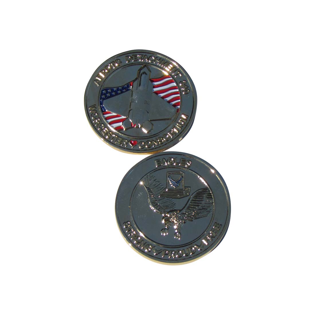 USAF ROTC Detachment 340 Worcester Consortium Challenge Coin