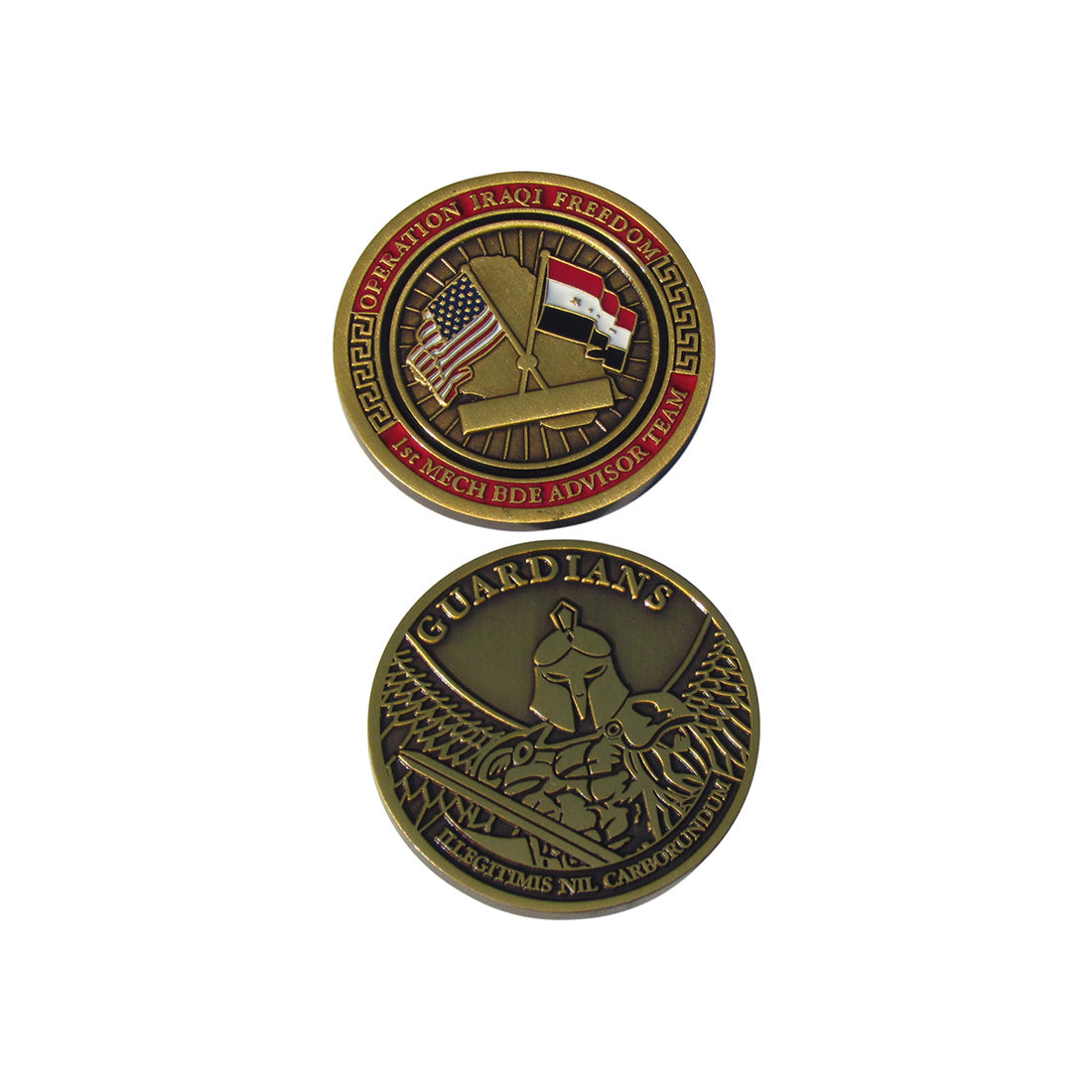 US Army 1st Mech BDE Advisor Team Challenge Coin