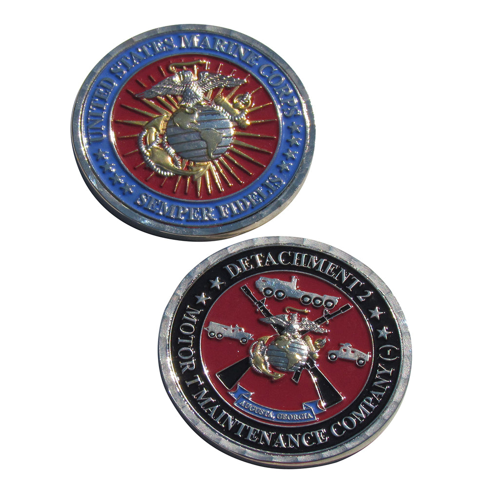 US Marine Corps Sempre Fidelis Challenge Coin