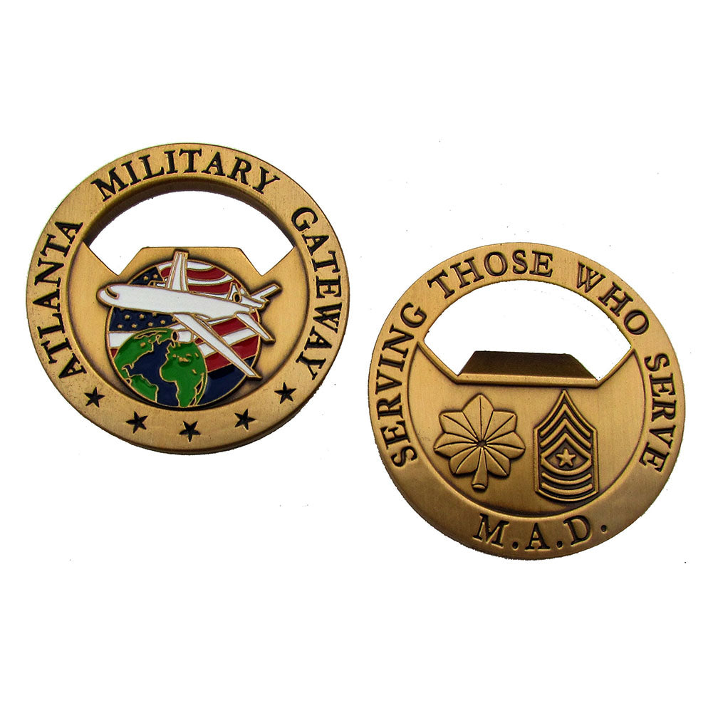 US Armed Forces Atlanta Military Gateway Challenge Coin