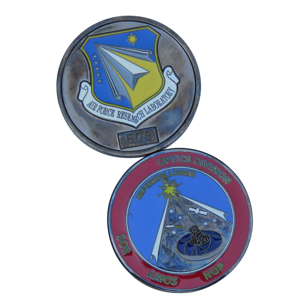 US Air Force Research Laboratory Challenge Coin