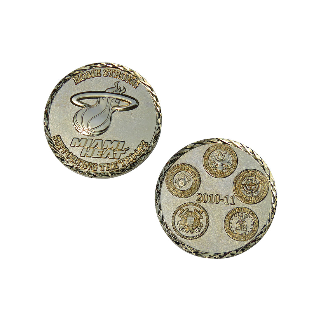 NBA Miami Heat Home Strong Basketball Military Charity Custom Challenge Coin