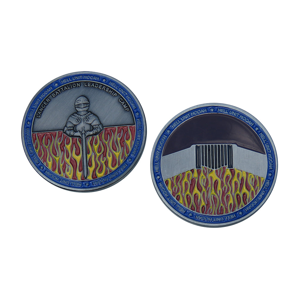 US Army Lancer Battalion Leadership Camp Challenge Coin
