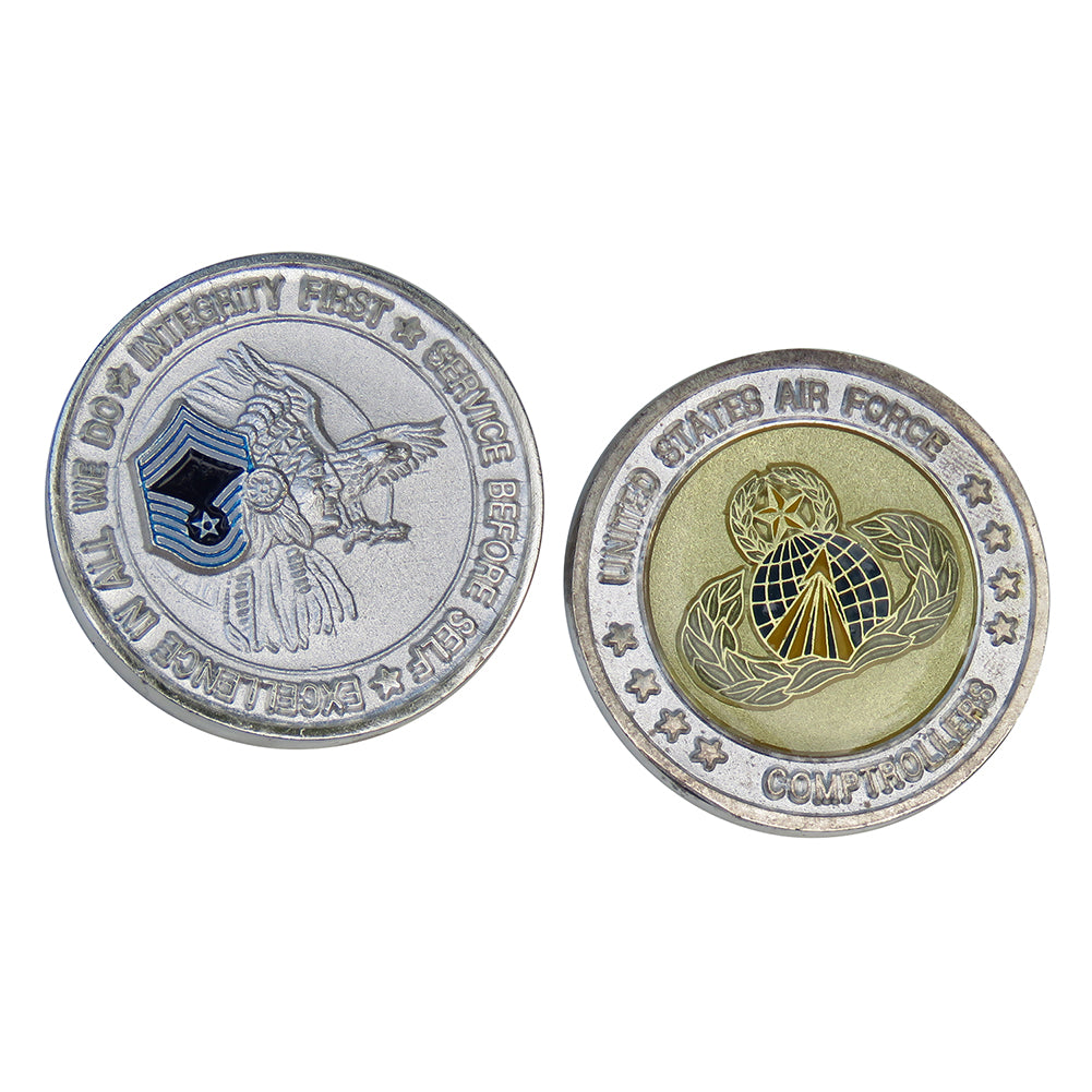US Air Force Comptroller, Excellence In All We Do Challenge Coin