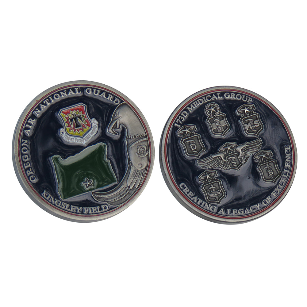 US Air Force Oregon Air National Guard Challenge Coin
