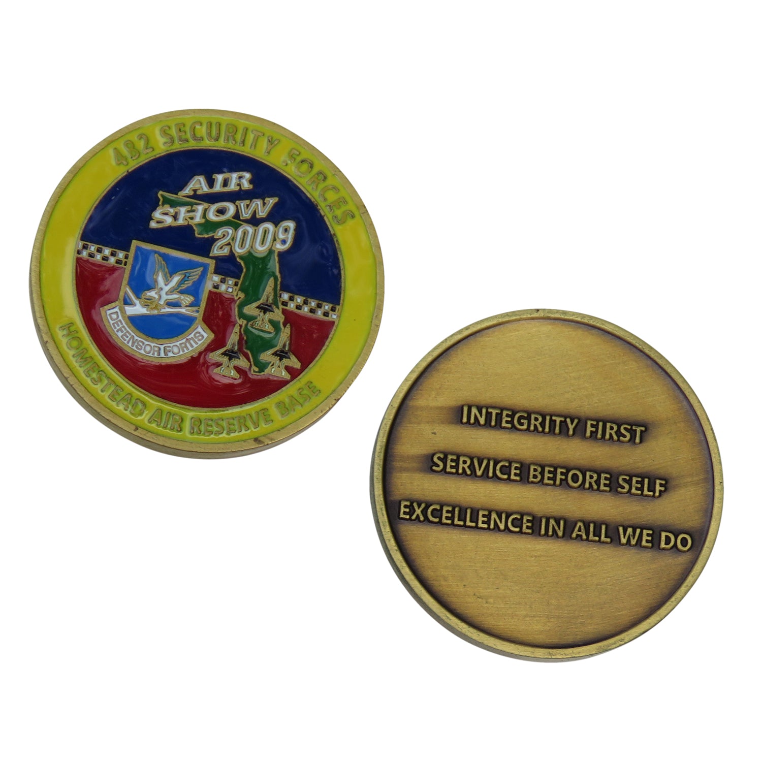 US Air Force Air Show 2009 Challenge Coin