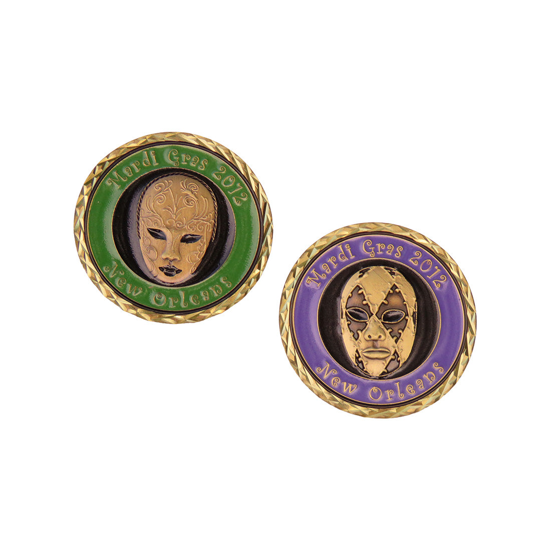 Mardi Grass 2012 New Orleans Challenge Coin