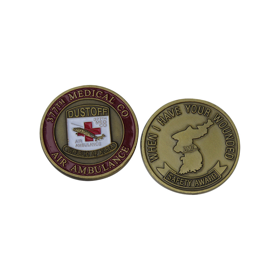 US Air Force 377th Medical Co Air Ambulance Challenge Coin