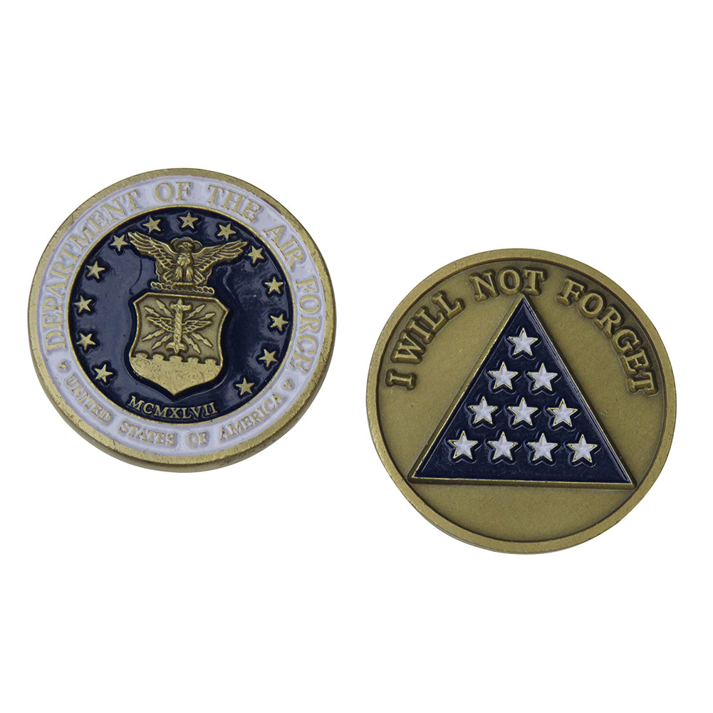 US Air Force I Will Not Forget MCMXLVII Challenge Coin
