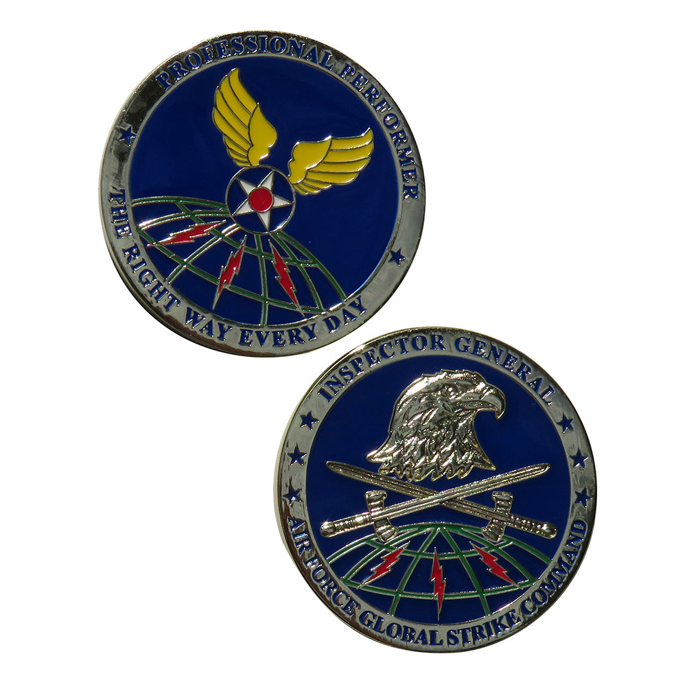 US Air Force Global Strike Command Challenge Coin
