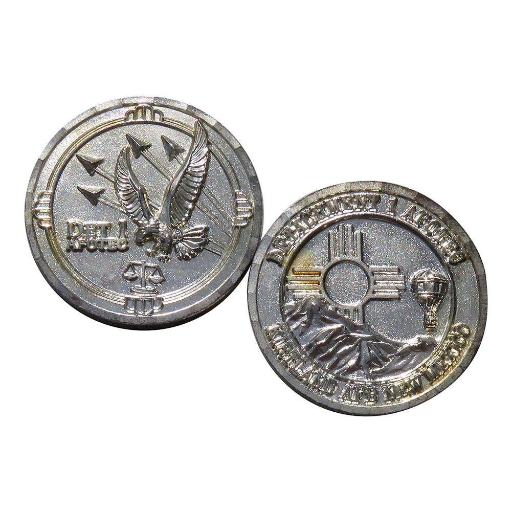 US Air Force Det 1 AFOTEC Challenge Coin