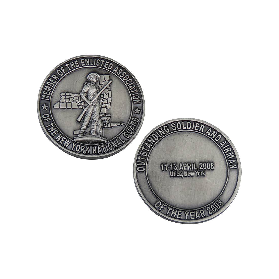 Out Standing Soldier and Airman Of The Year 2008 Challenge Coin