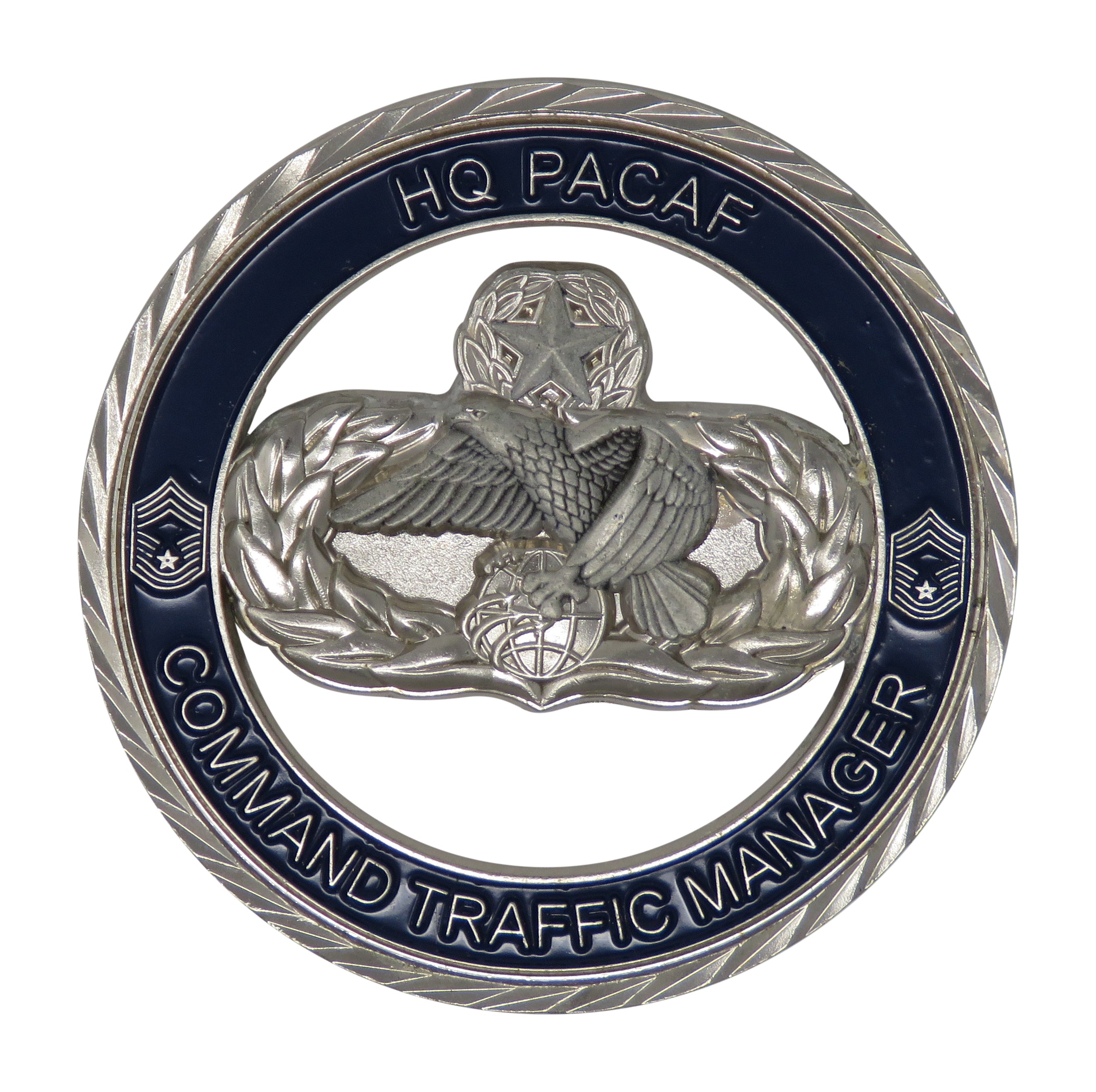 US HQ PCAF Command Traffic Manager Challenge Coin