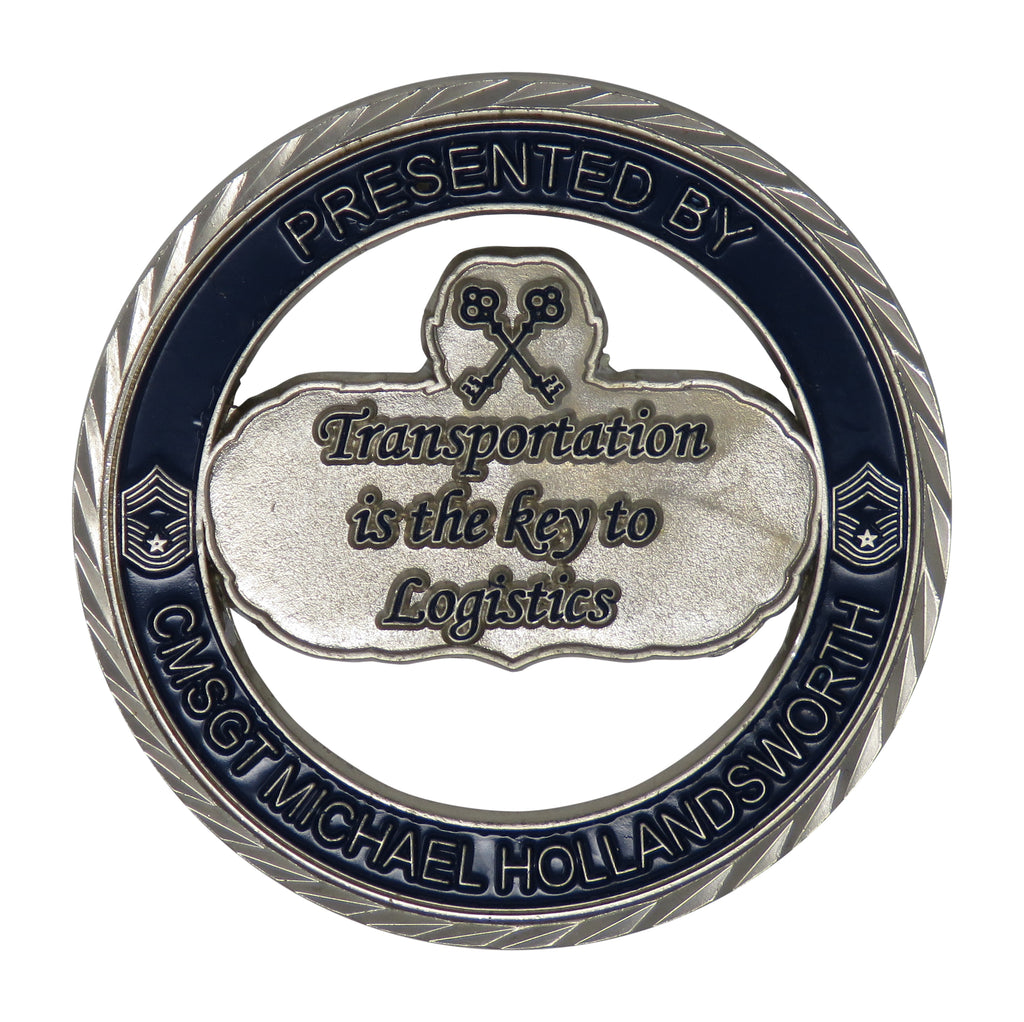 US HQ PCAF Command Traffic Manager Challenge Coin