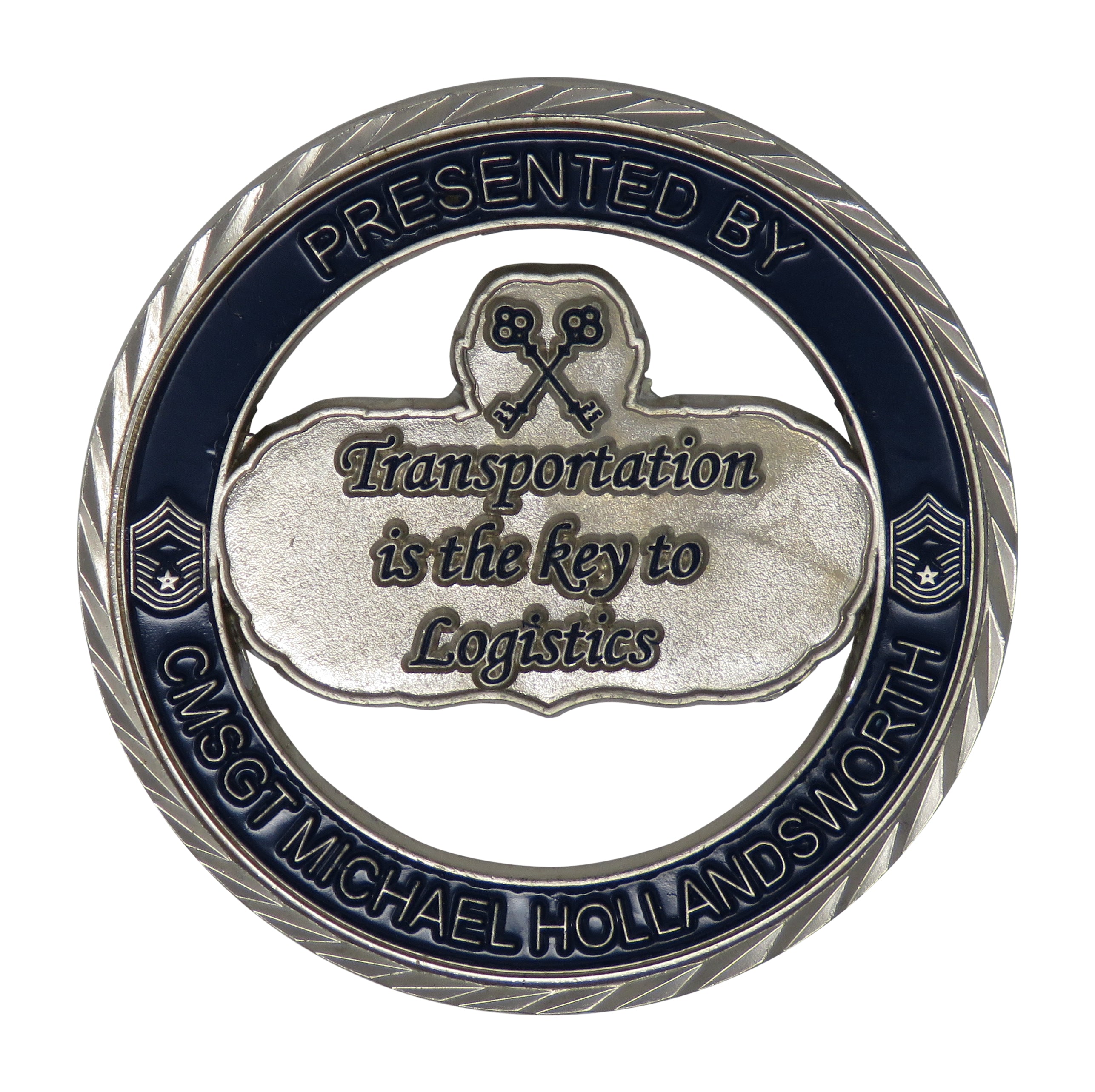 US HQ PCAF Command Traffic Manager Challenge Coin
