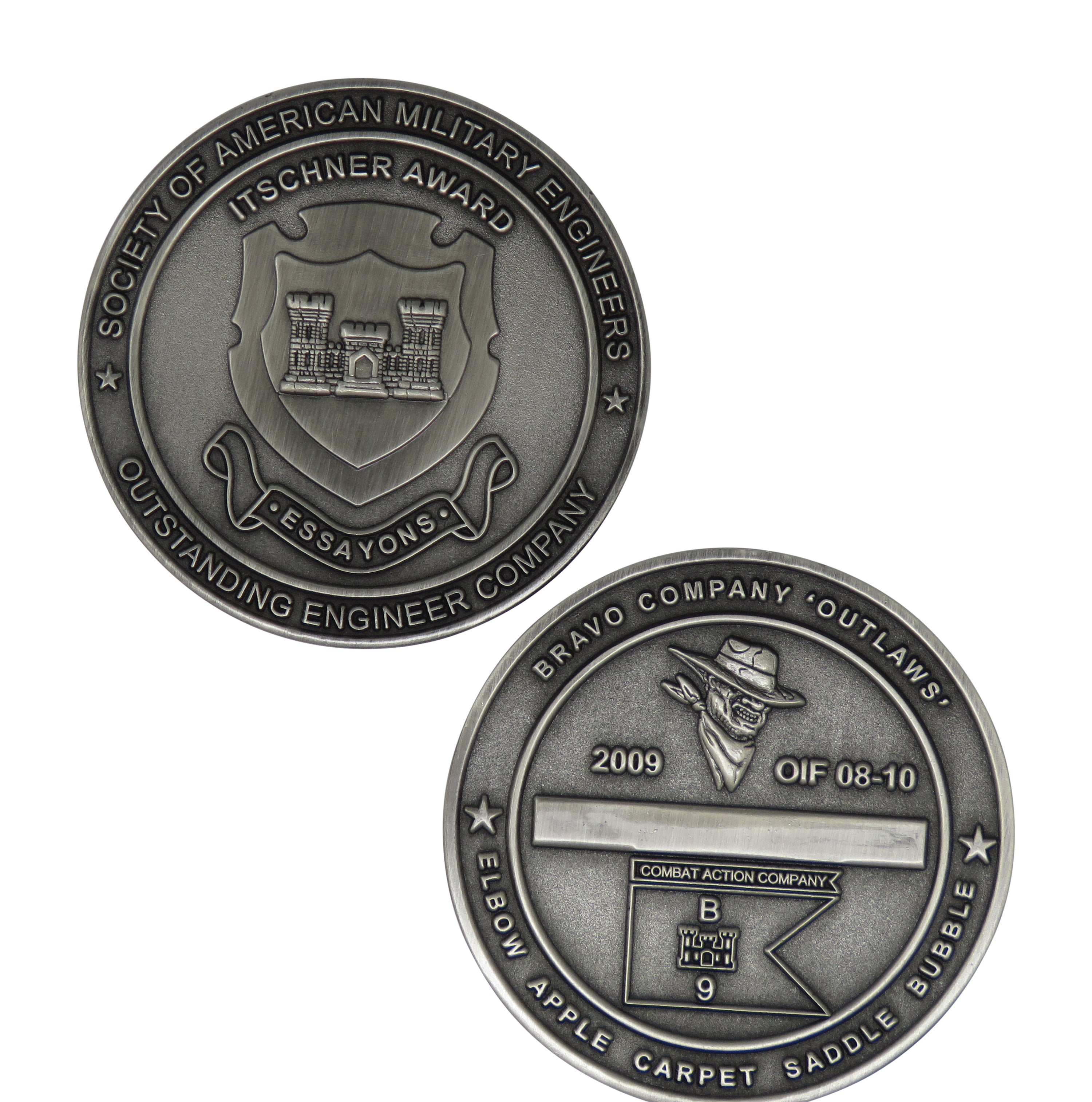 US Military  Society Of American Military Engineer Challenge Coin