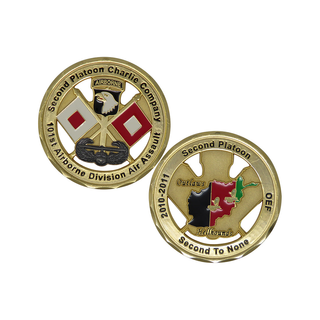 US Air Force 101st Airborne Division Air Assault Challenge Coin