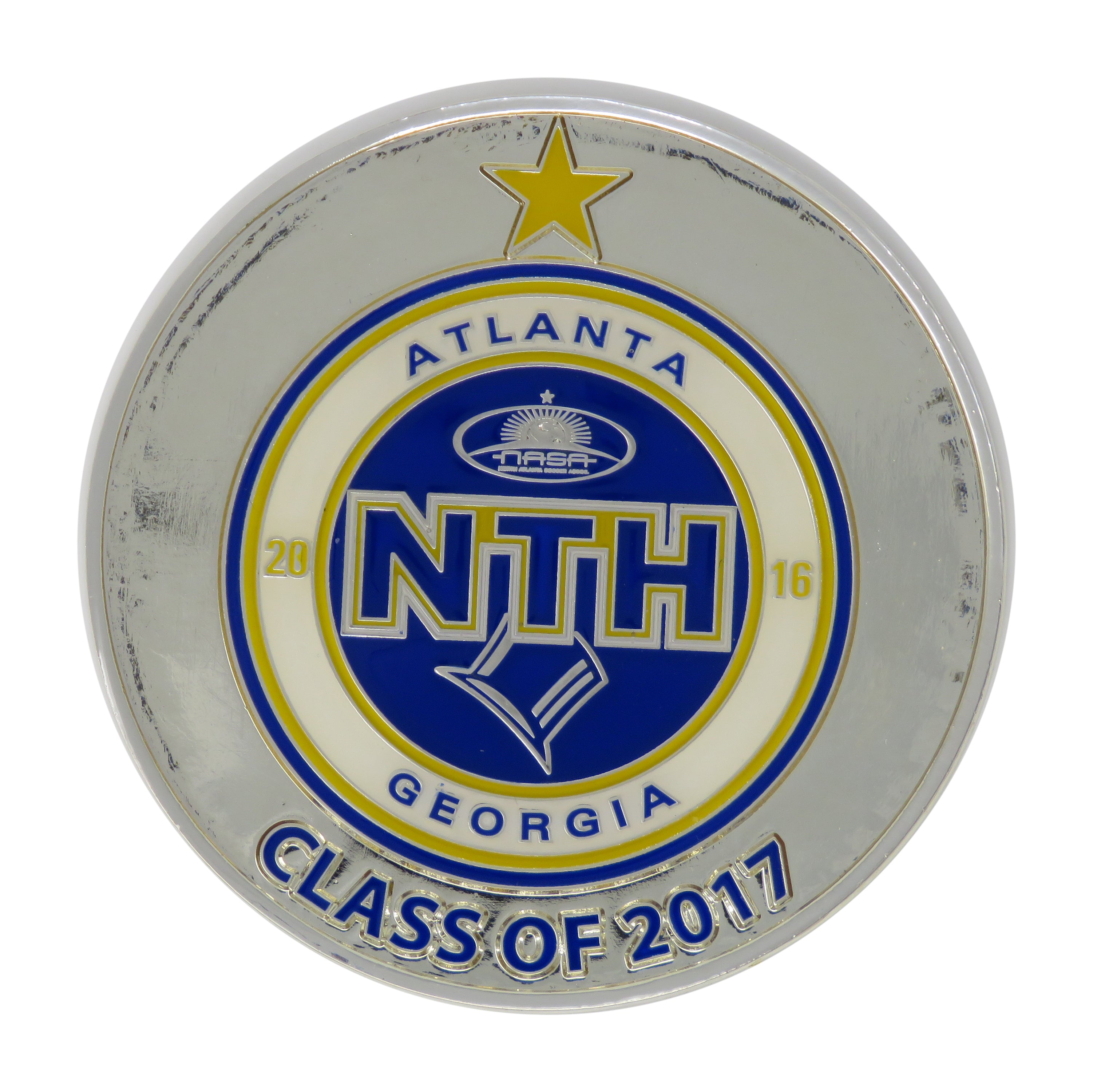 NASA Atlanta Georgia Class Of 2017 Challenge Coin