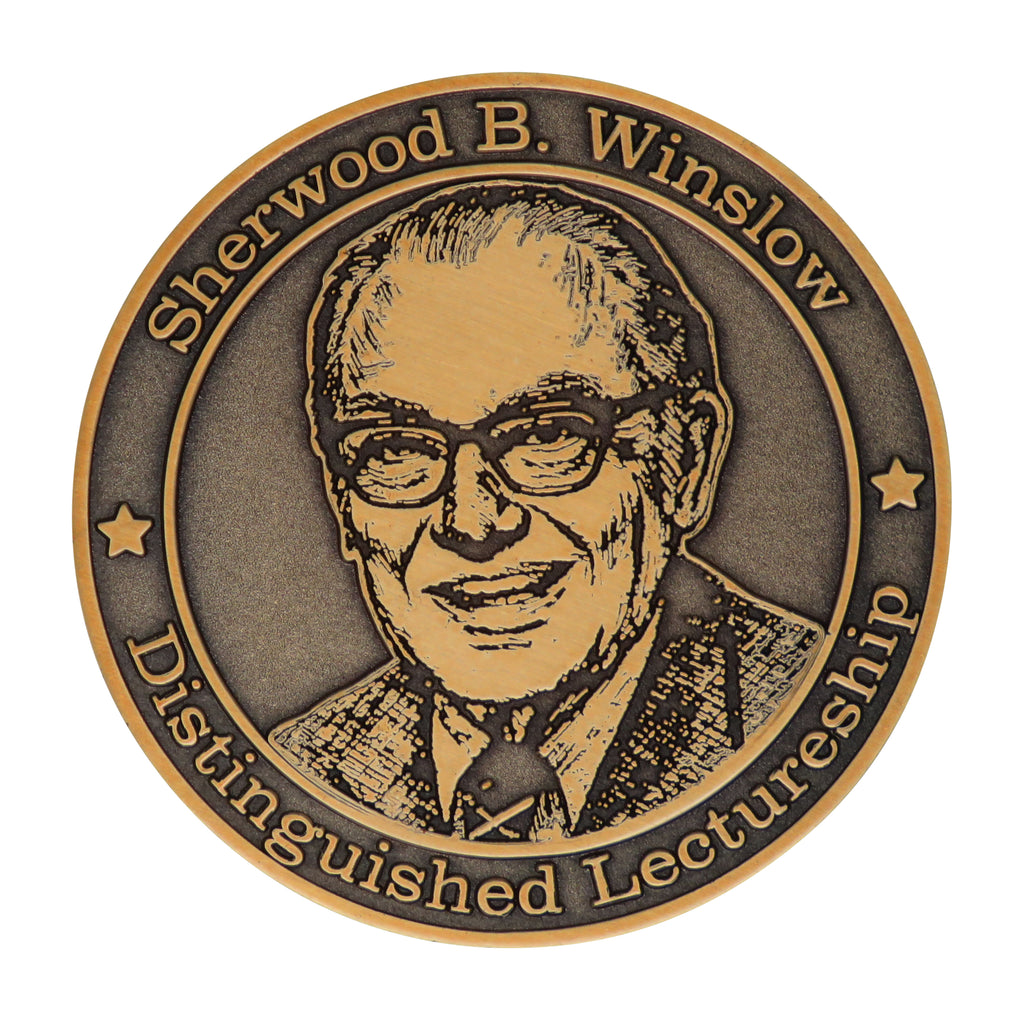Sherwood B.Winslow Distinguished Lectureship Challenge Coin
