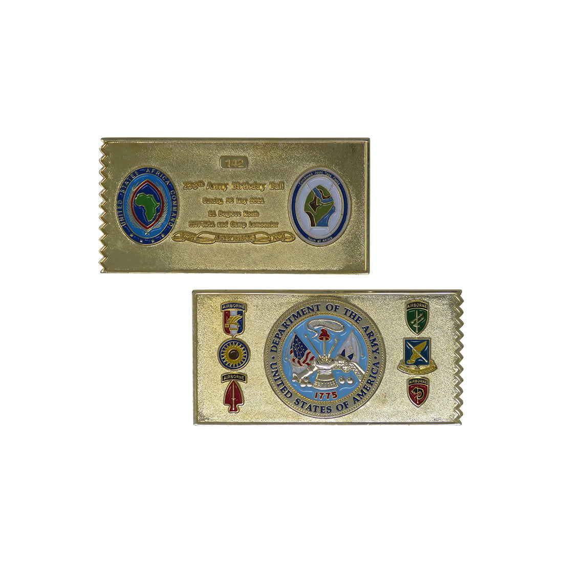 US Army Birthday Ball 2011 Challenge Coin