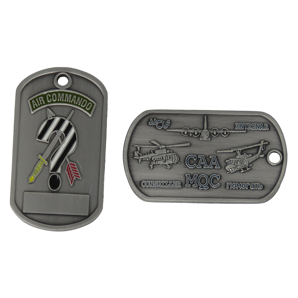 US Air Force CAA MQC Air Commando Challenge Coin