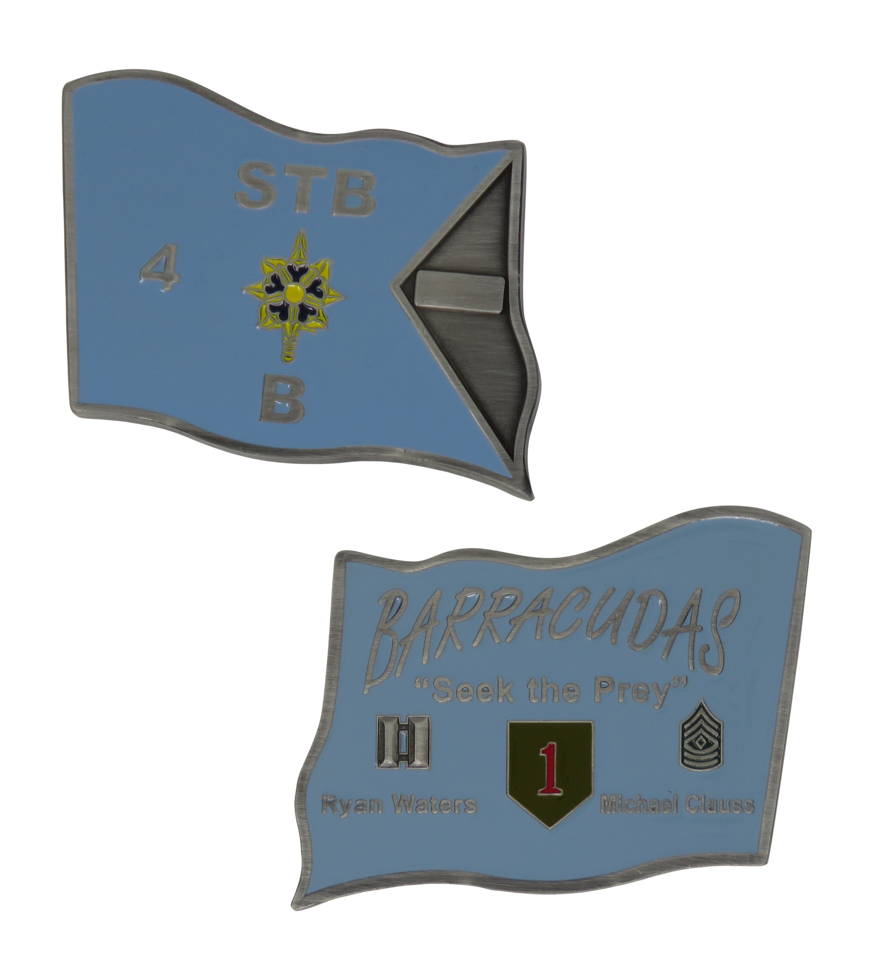 US Army Special Troops Battalion Barracudas Challenge Coin