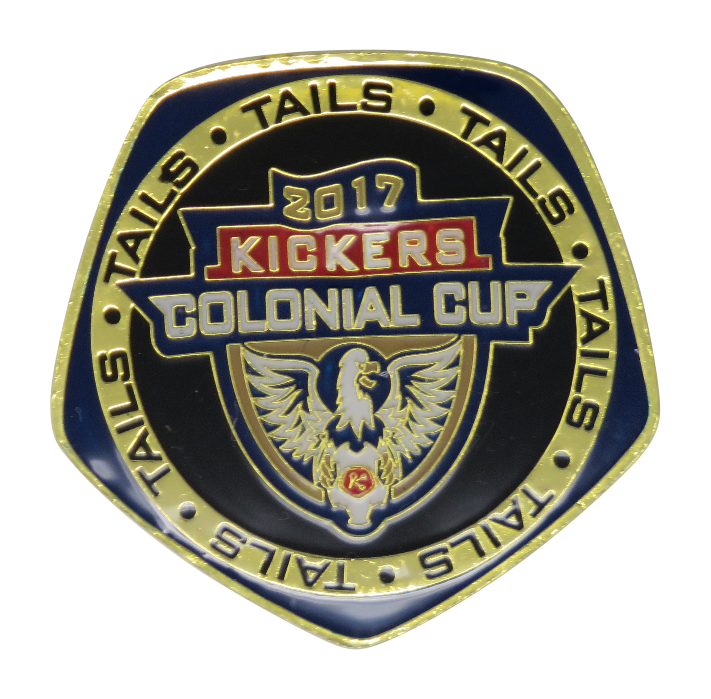 Kickers Colonial Cup 2017 Challenge Coin