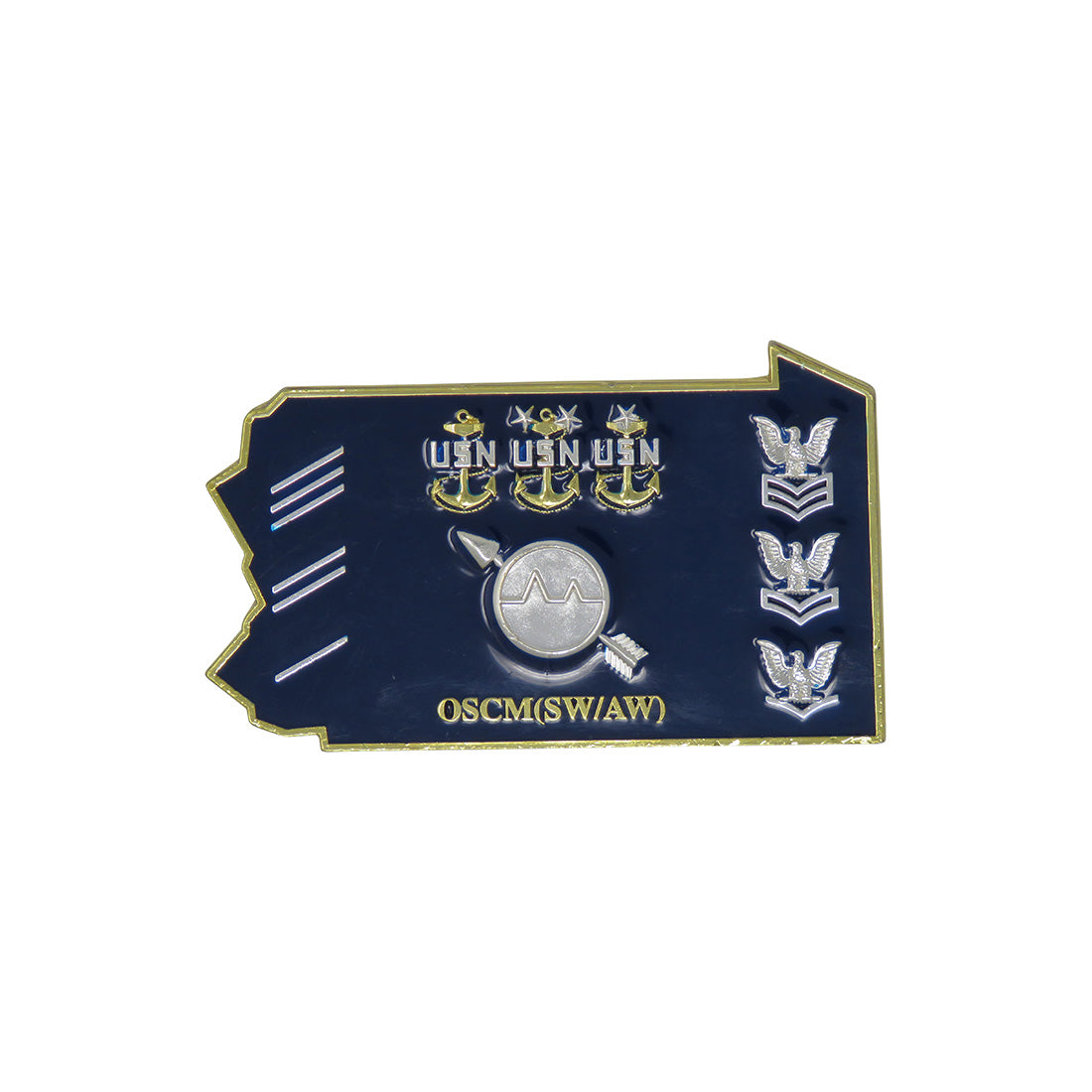 US Navy OSCM SW AW Sursum AB Ordine October 1st 2015 Challenge Coin
