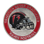 Tradition Never Graduates Raven Football Challenge Coin