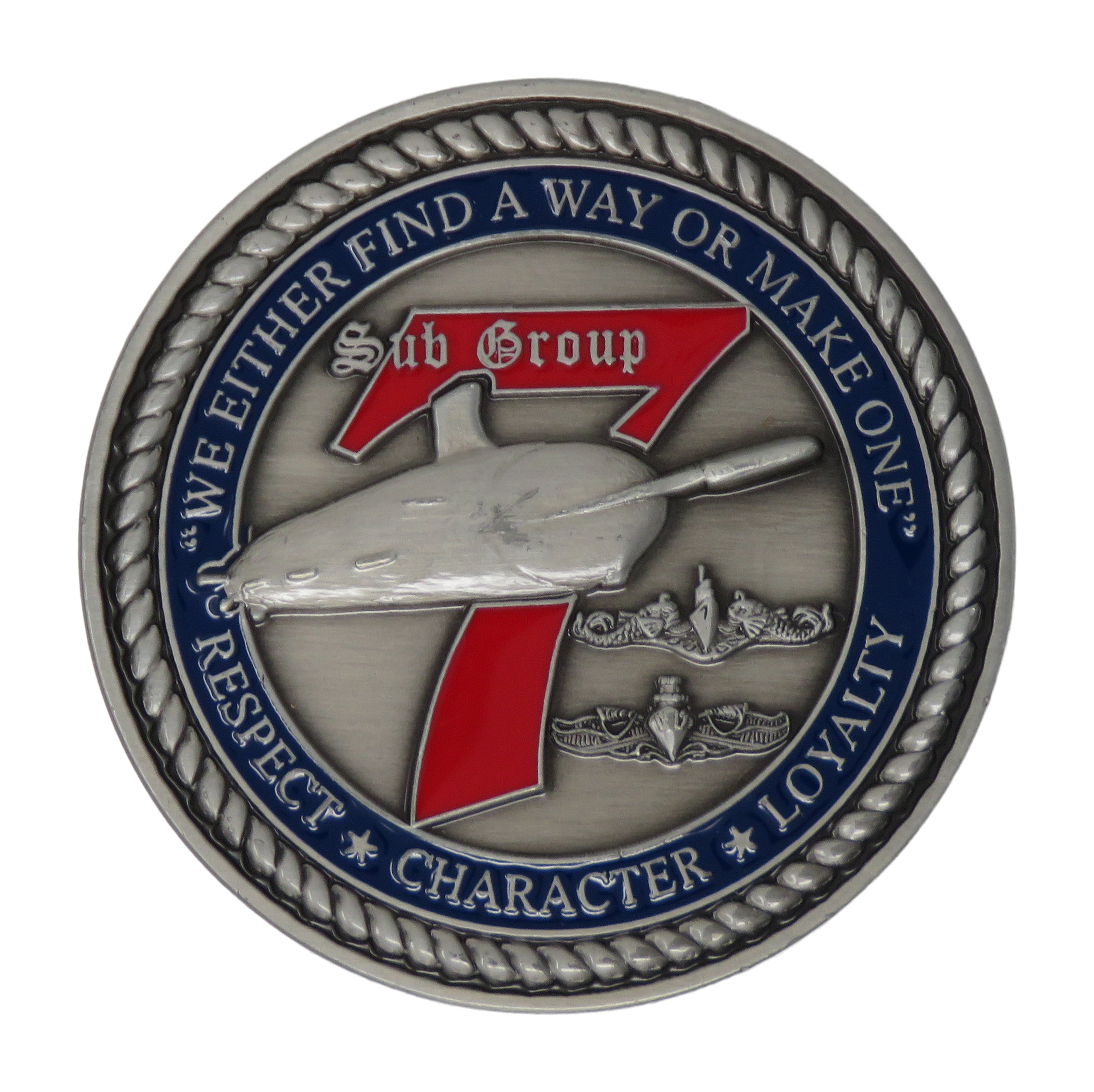 US Navy Deckplate Leadership Challenge Coin
