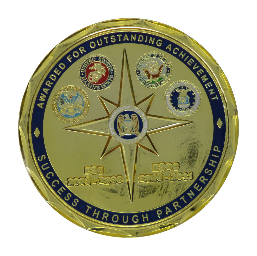European Cryptologic Center Challenge Coin