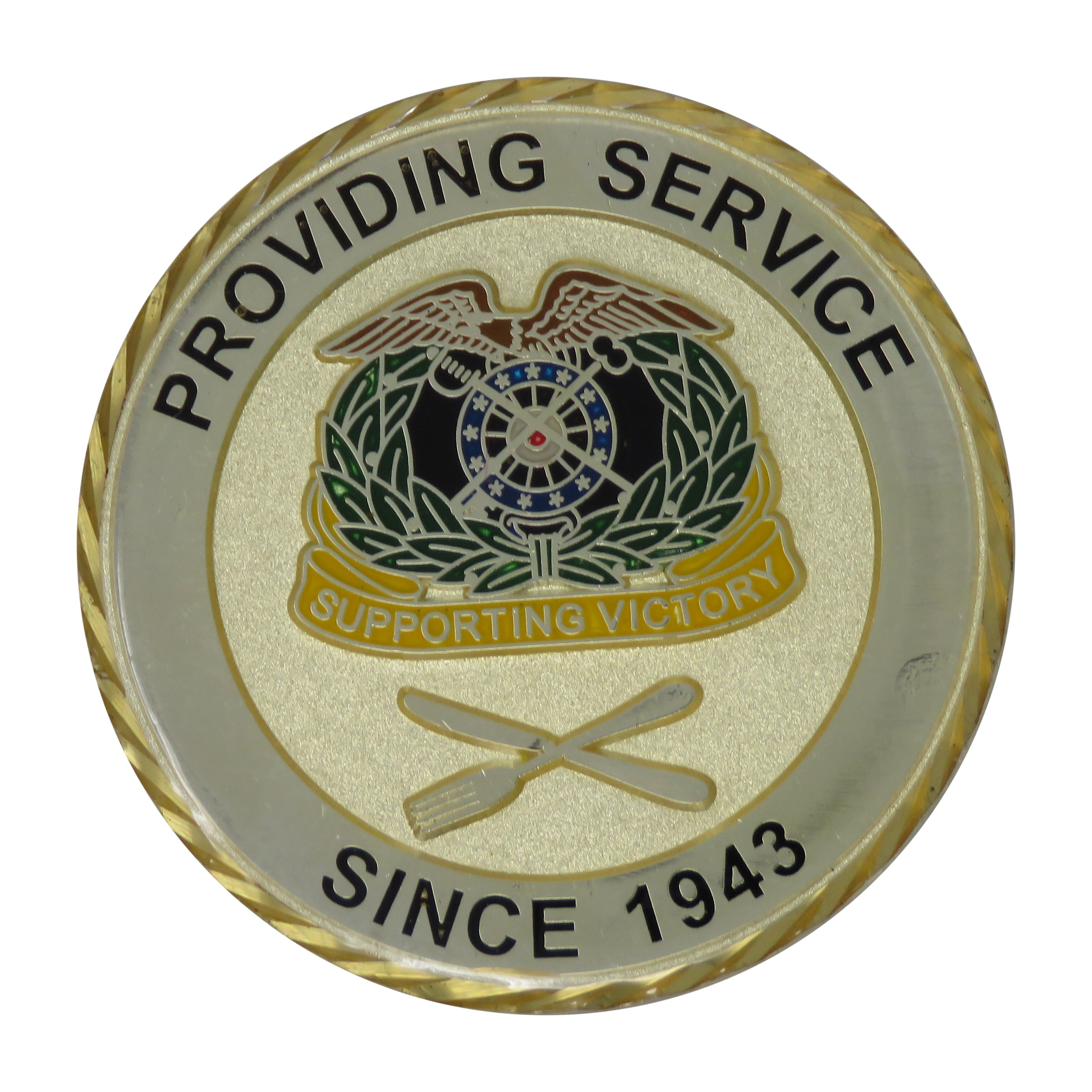 US Air Force  Providing  Service Since 1943 Challenge Coin