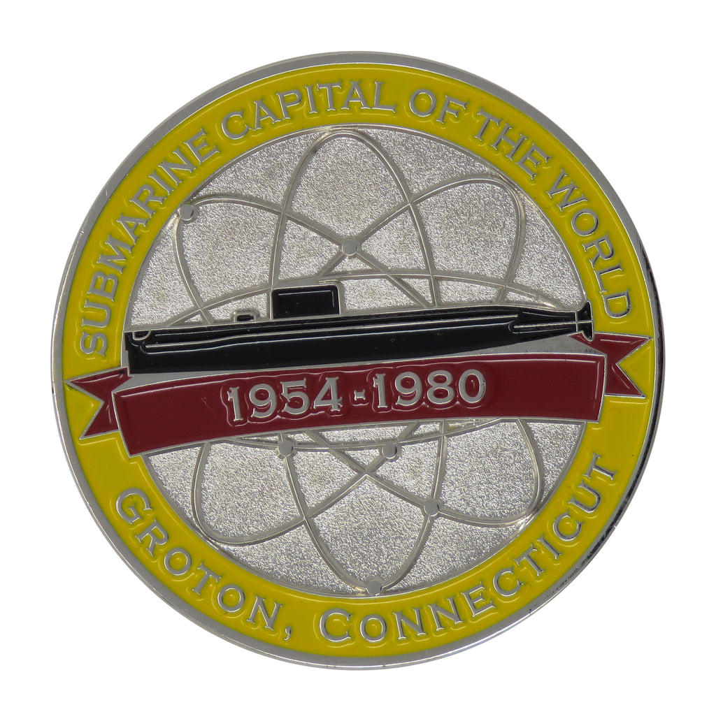 US Navy USS Nautilus SSN-571 First and Finest Challenge Coin