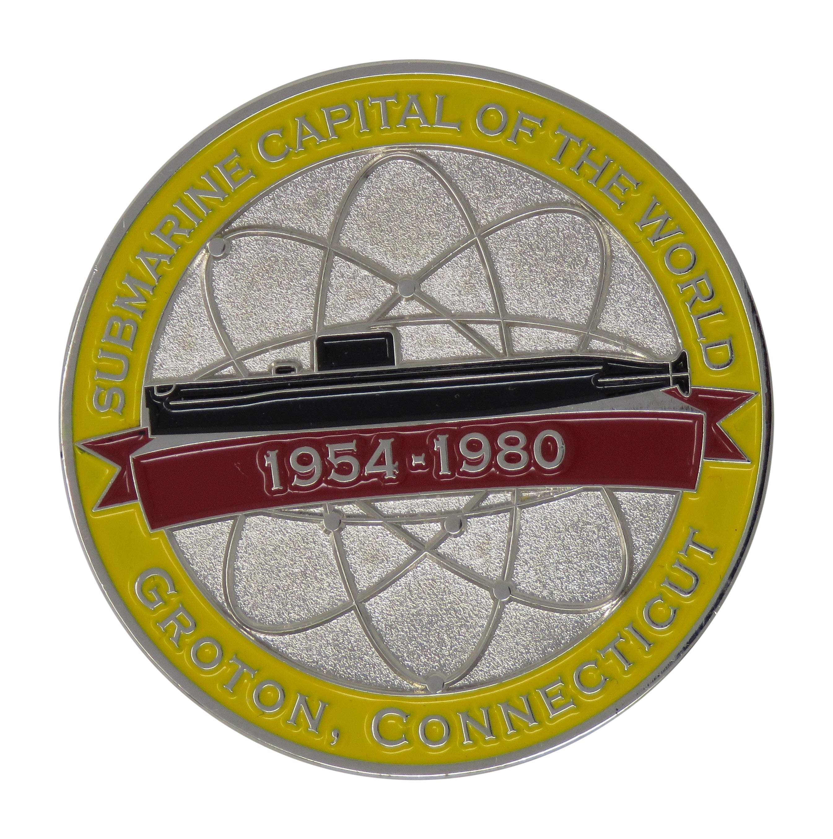 US Navy USS Nautilus SSN-571 First and Finest Challenge Coin