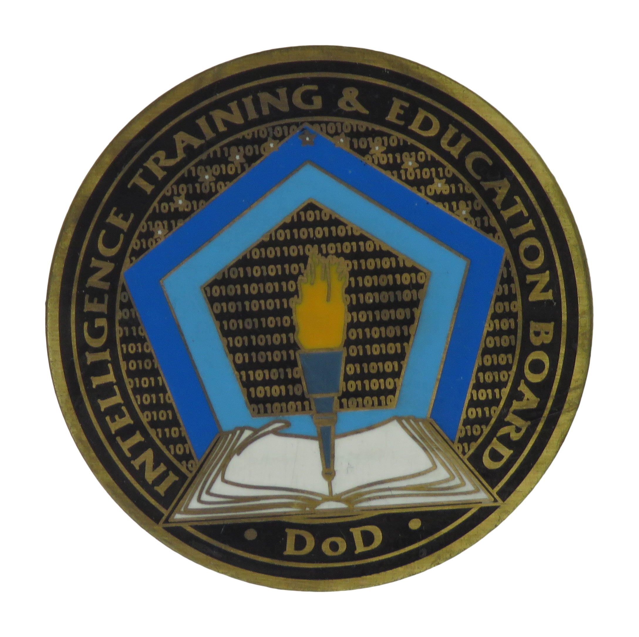 US Army A Decade  Of Integrating Learning Challenge Coin