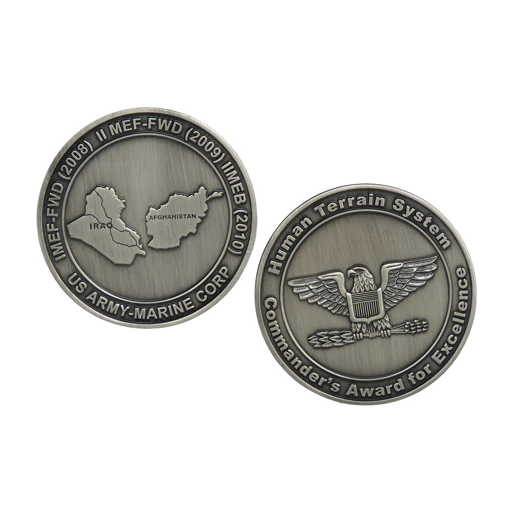 US Army Marines Corp IMEF-FWD(2008)II MEF (2009)IIMEB (2010) Challenge Coin
