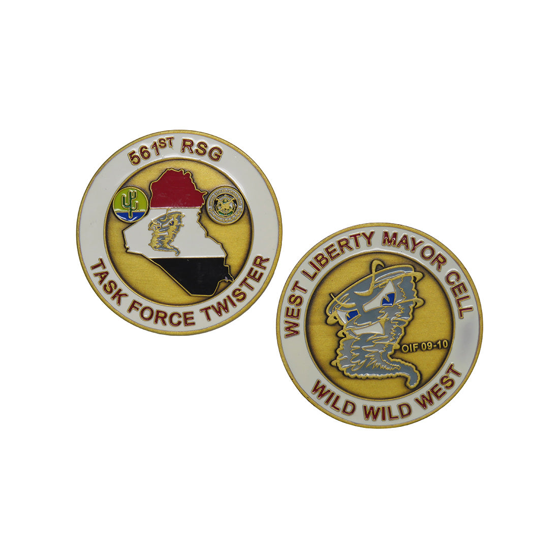 US Army 561st RSG Task Force Twister Challenge Coin