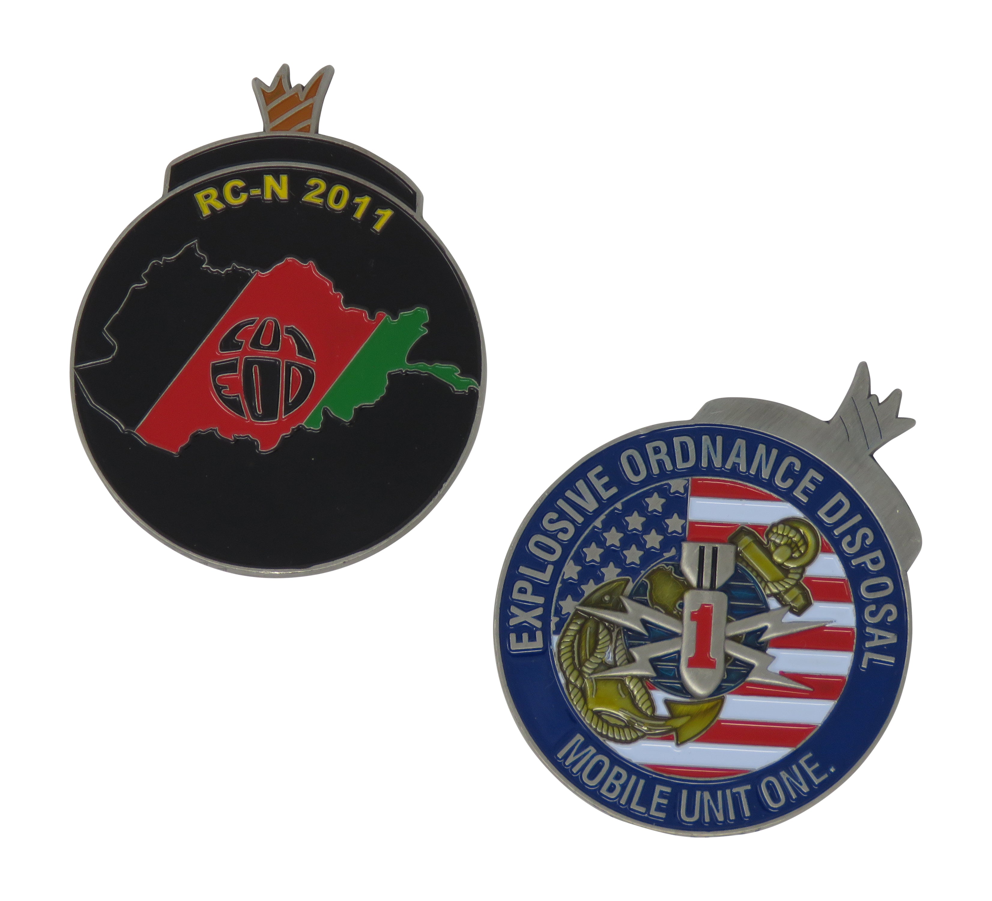 US Navy RC-N 2011 OED Mobility Unit 1 Challenge Coin