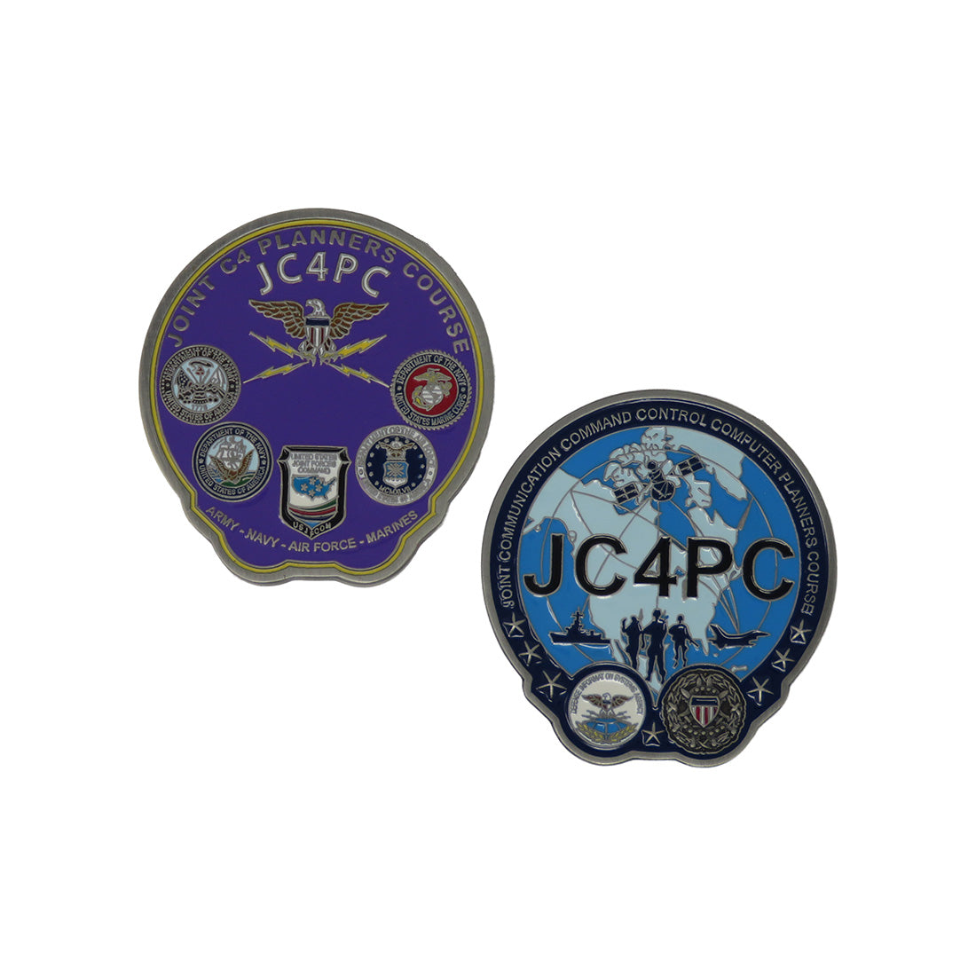 USAF Marine Joint C4 Planners Course Challenge Coin