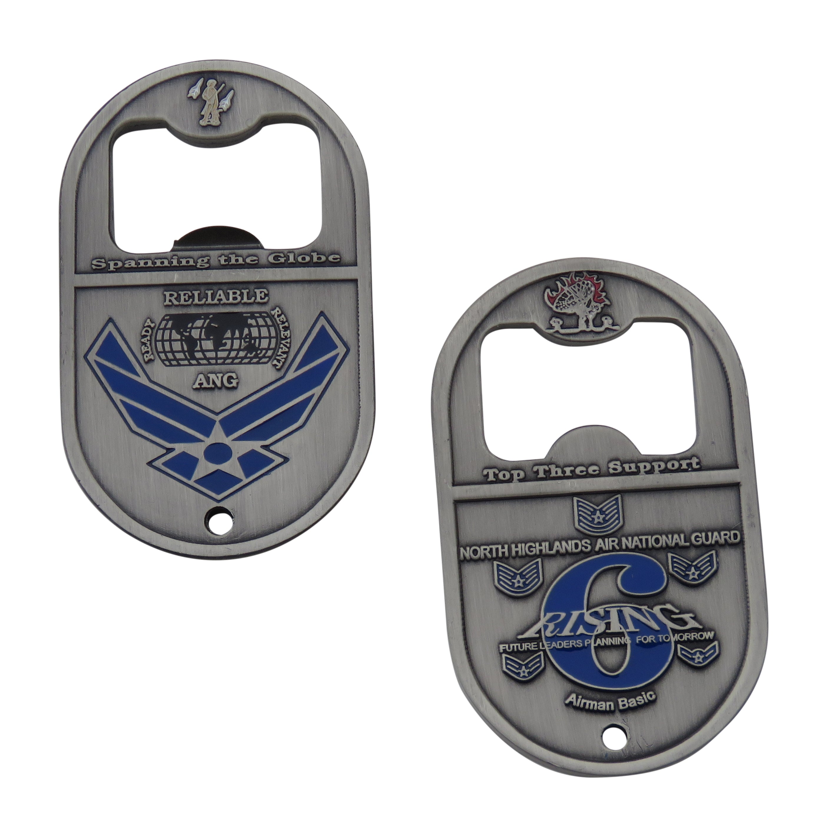 USAF North Highlands Air National Guard Top 3 Support Challenge Coin