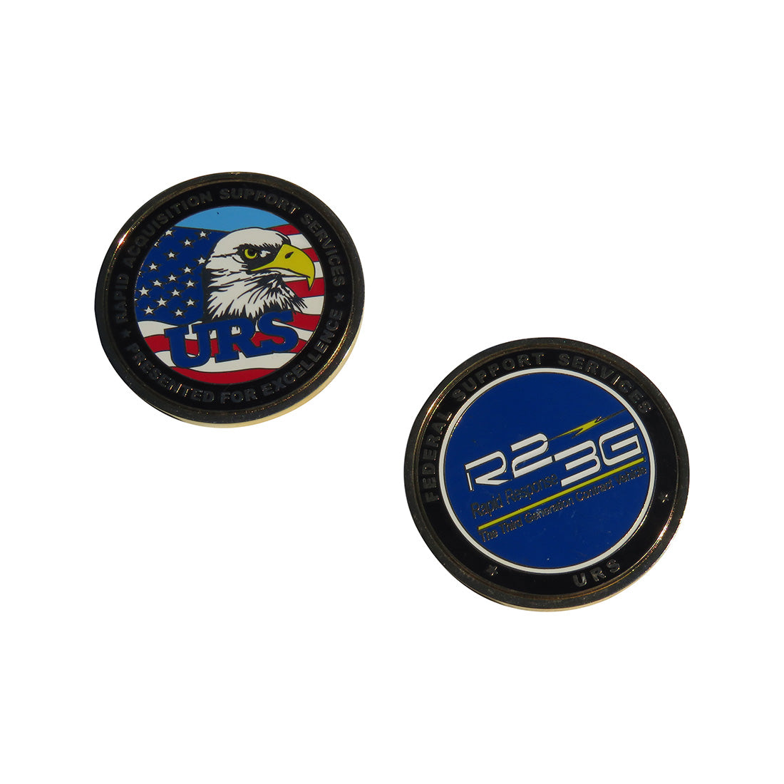 URS Rapid Acquisition Support Services Challenge Coin