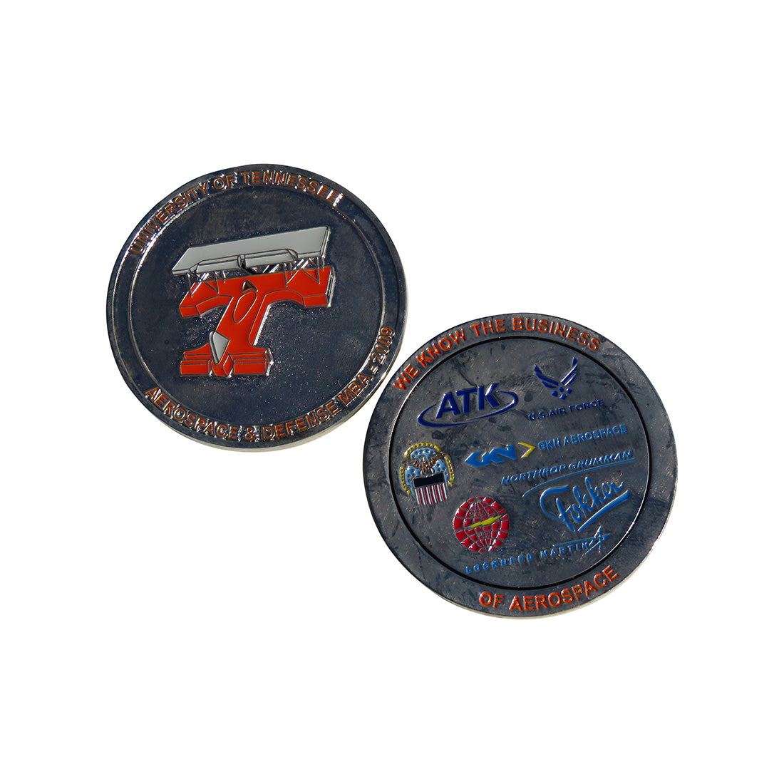 University Of Tennessee Aerospace & Defense MBA 2009 Challenge Coin