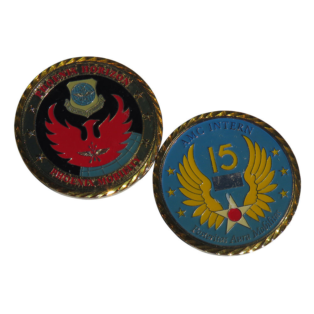 US Air Force Mobility Command Intern Challenge Coin