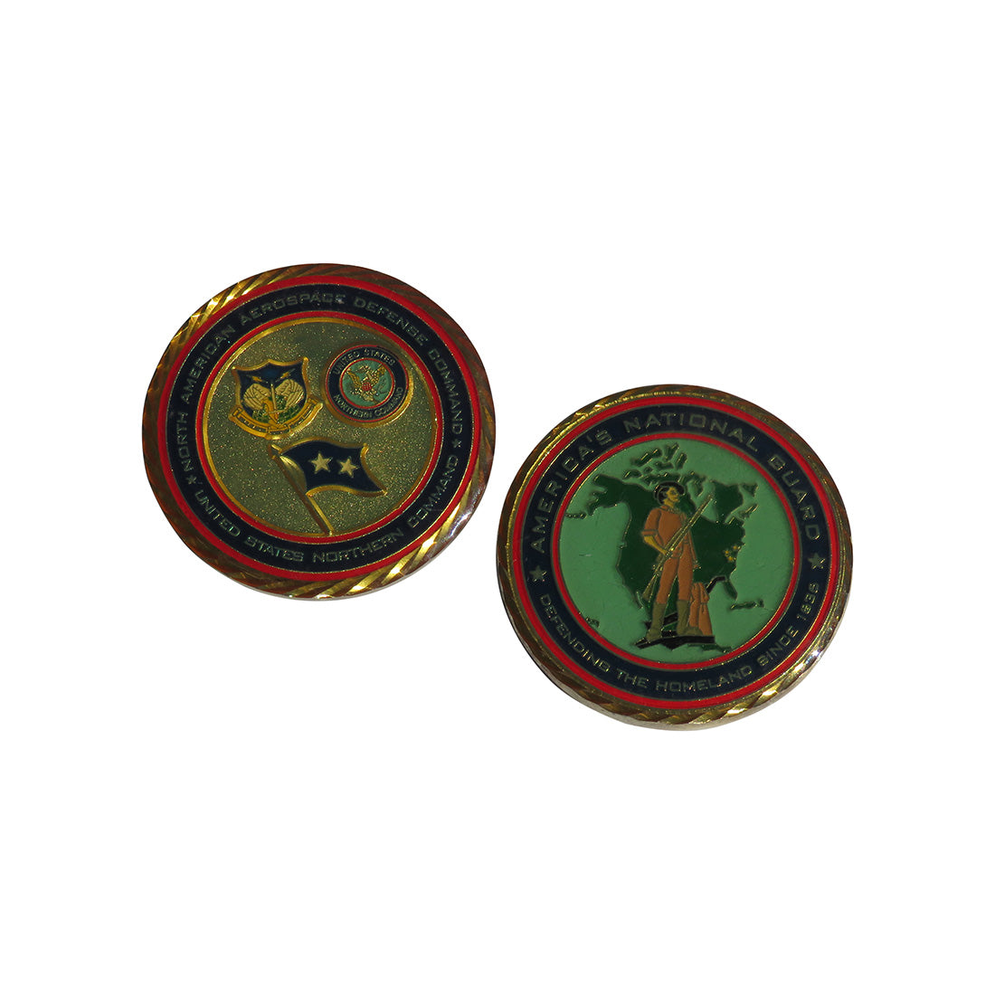 US North American Aerospace Defense Command Challenge Coin