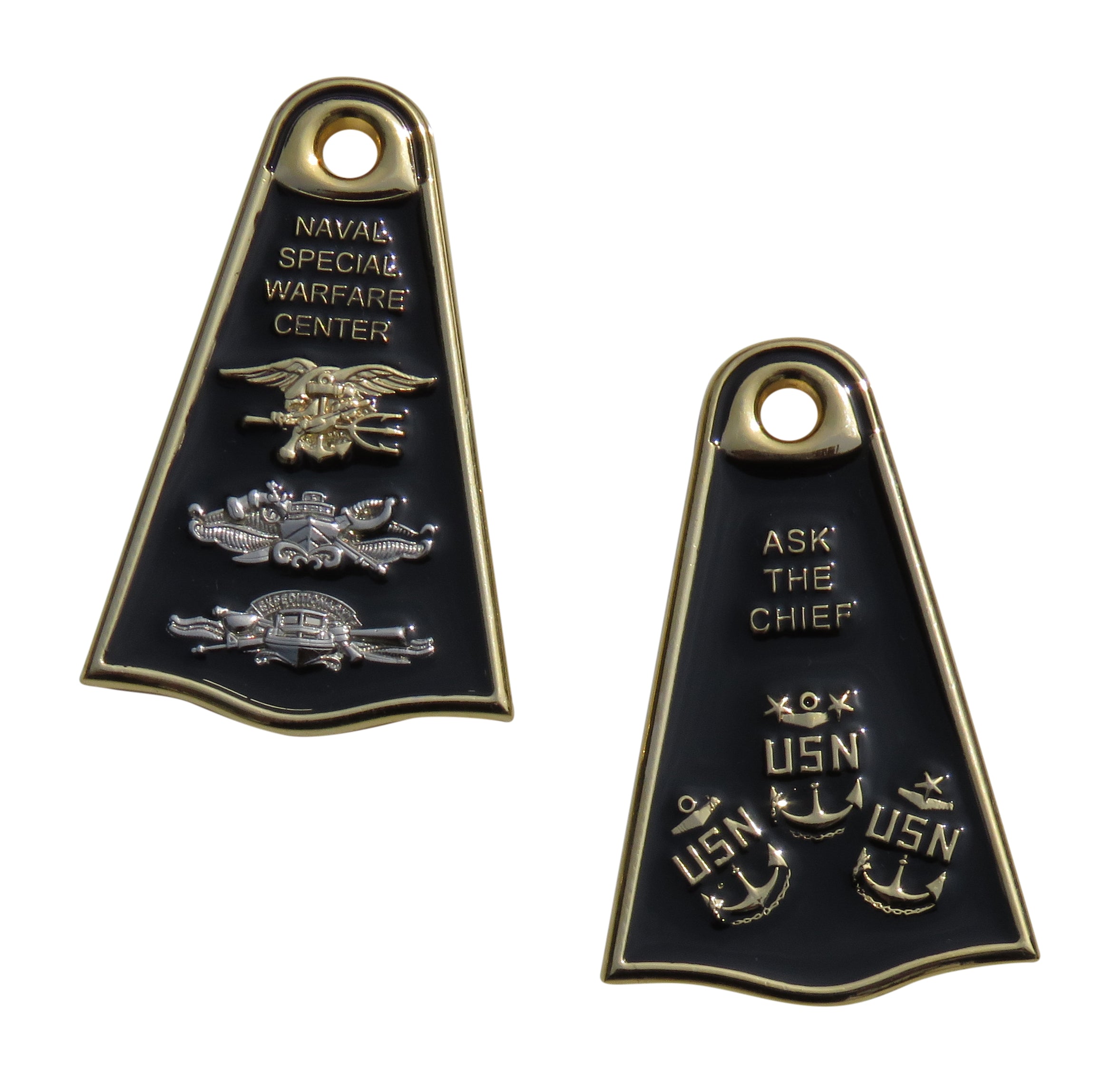 USN Naval Special Warfare Center Challenge Coin