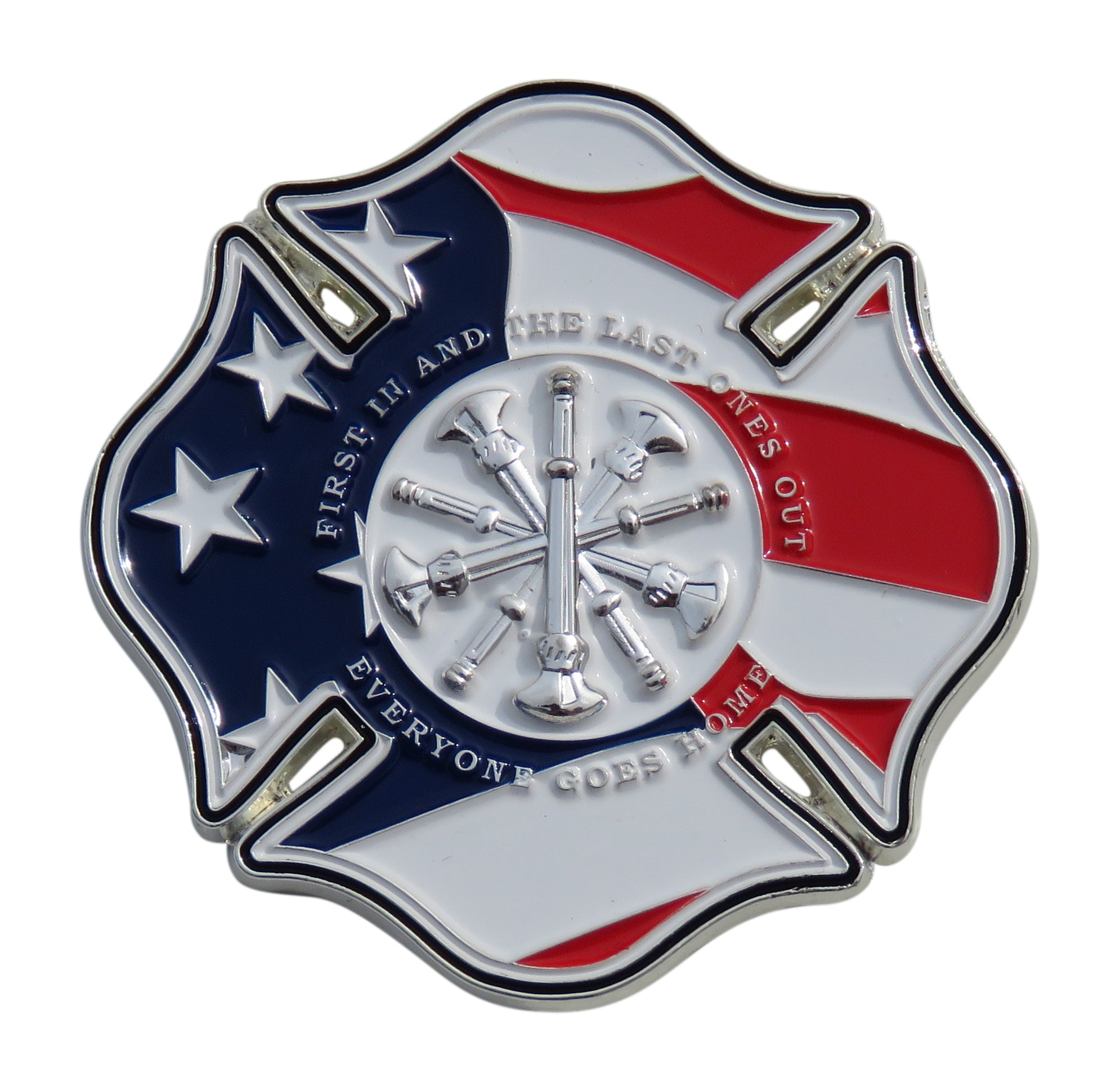 Central Taney County Fire District Challenge Coin
