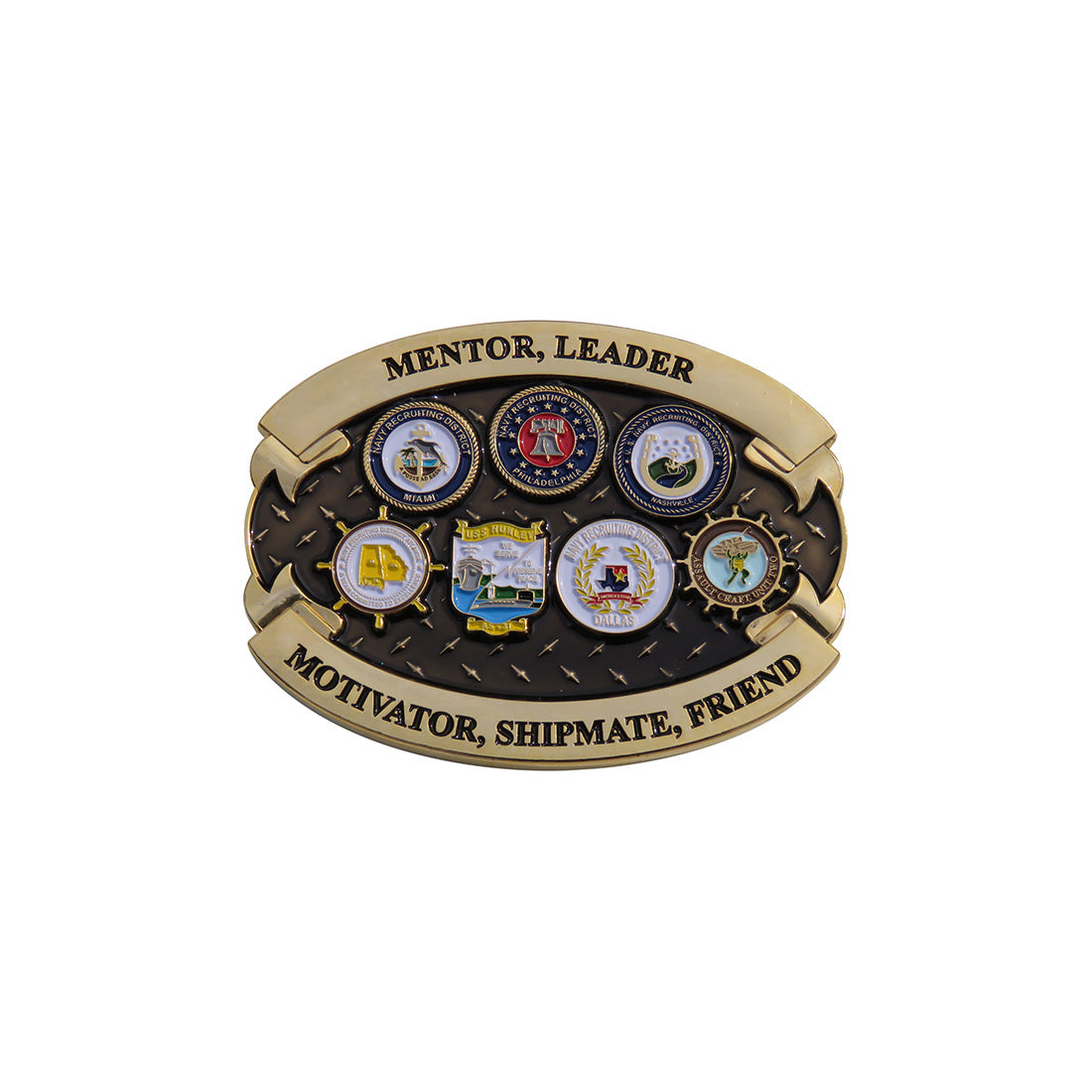 USN NCCM Micheal T.Davis 28 July 1989-July 2017 Challenge Coin