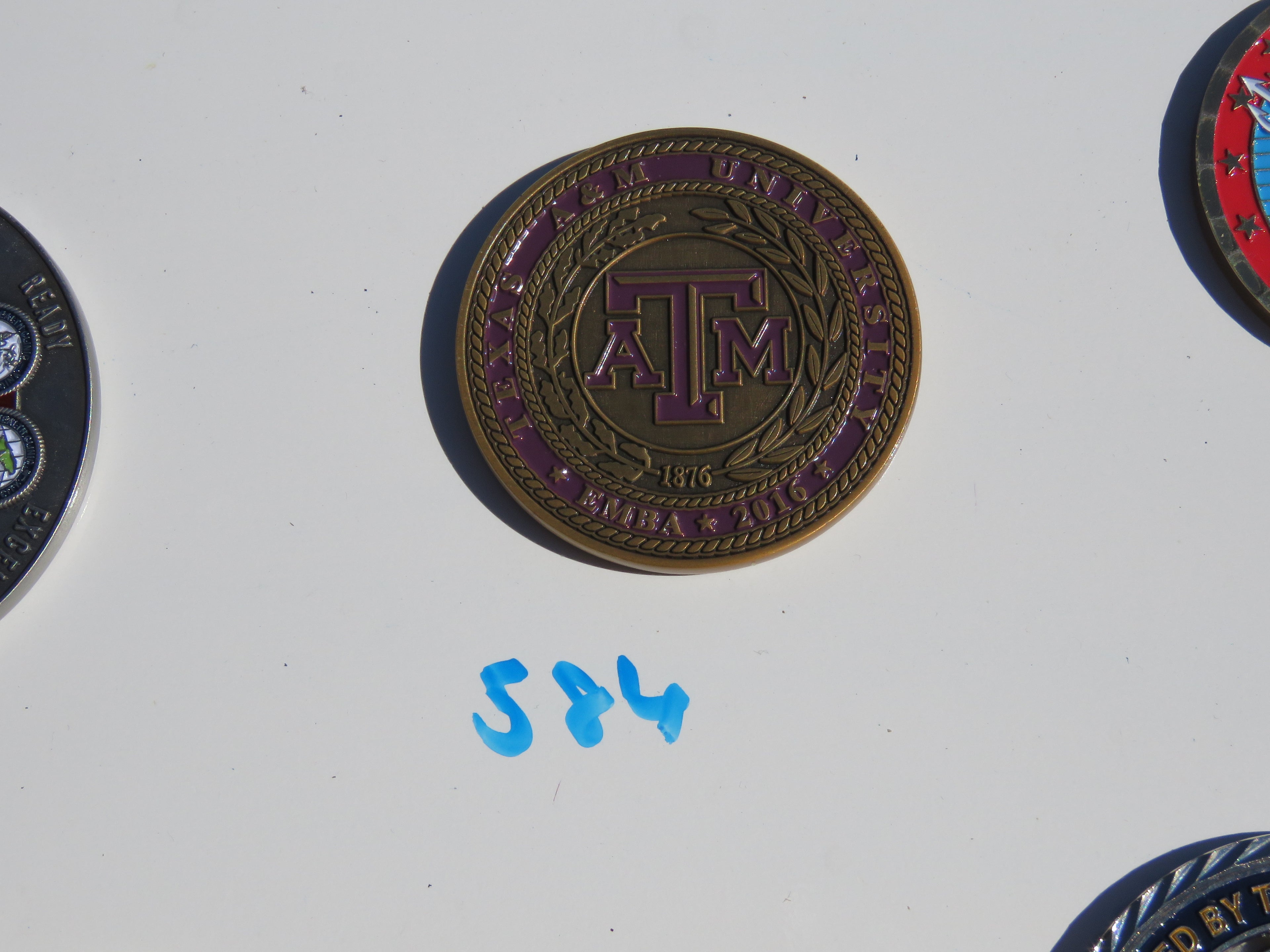 Mays Business School 2016 Challenge Coin
