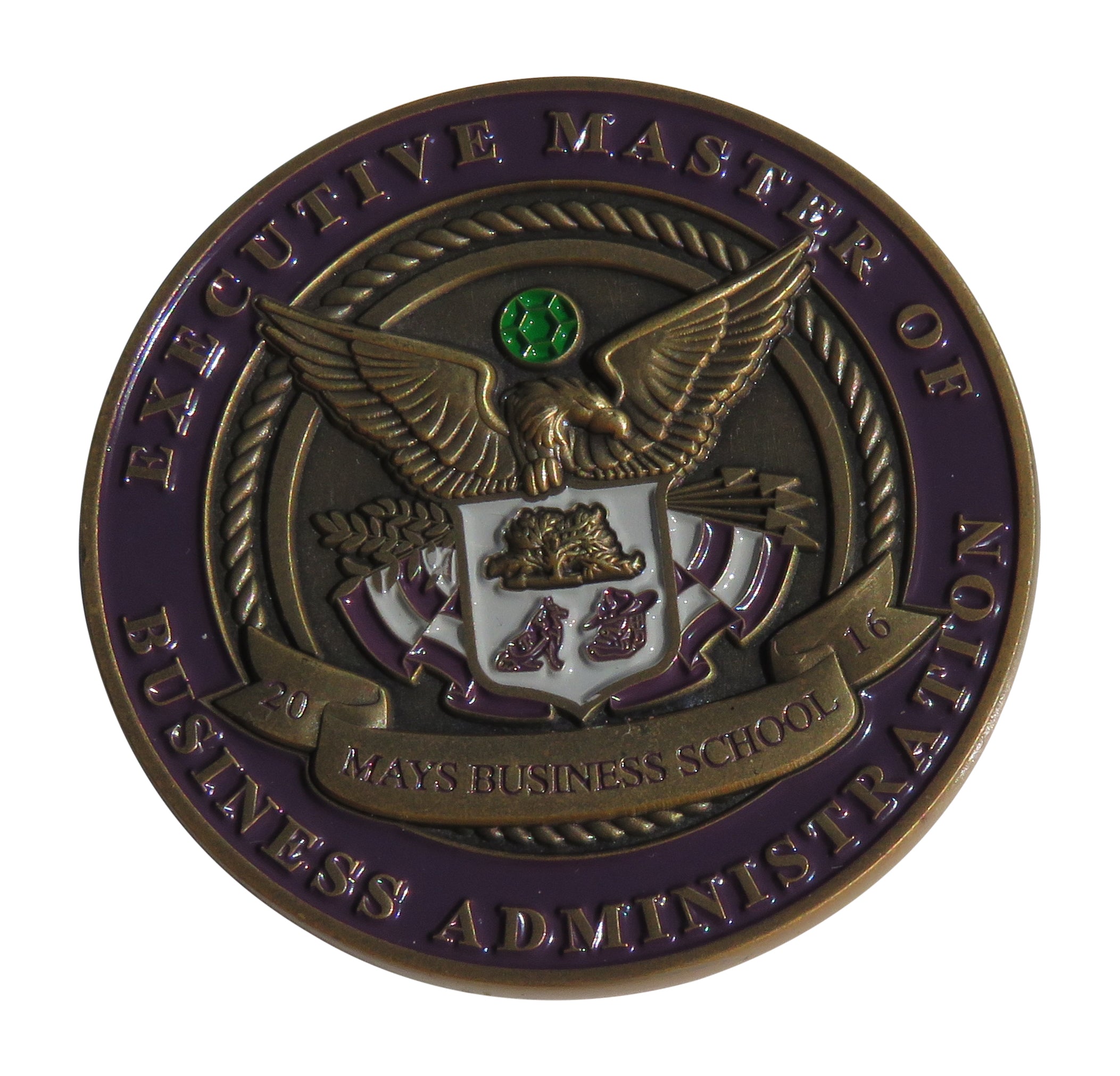 Mays Business School 2016 Challenge Coin